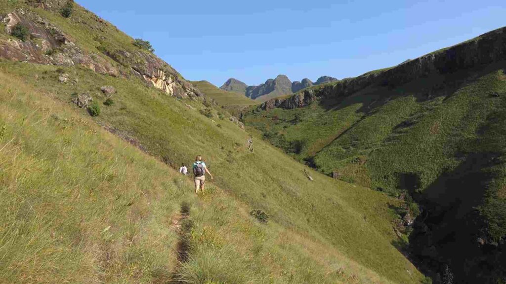 Drakensberg Mountains in South Africa